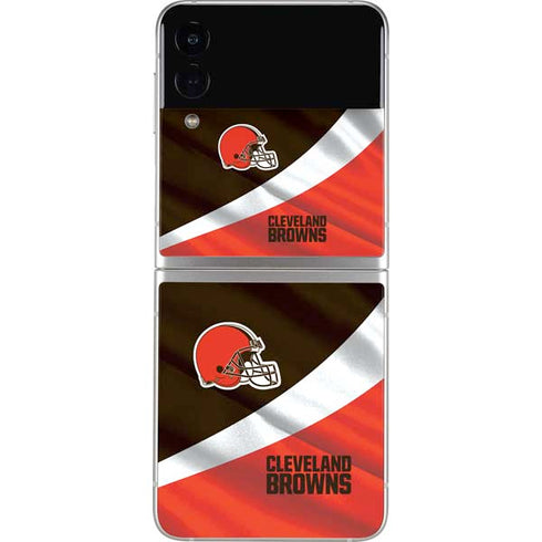 NFL Cleveland Browns Galaxy Z Flip4 5G Skin